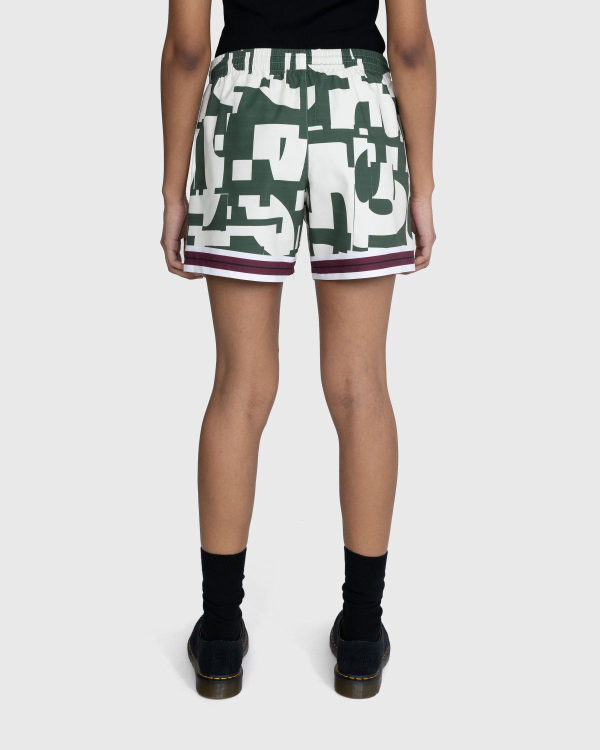Dries van Noten – Phibbs Swim Shorts Dessin C - Swimwear - Green - Image 3