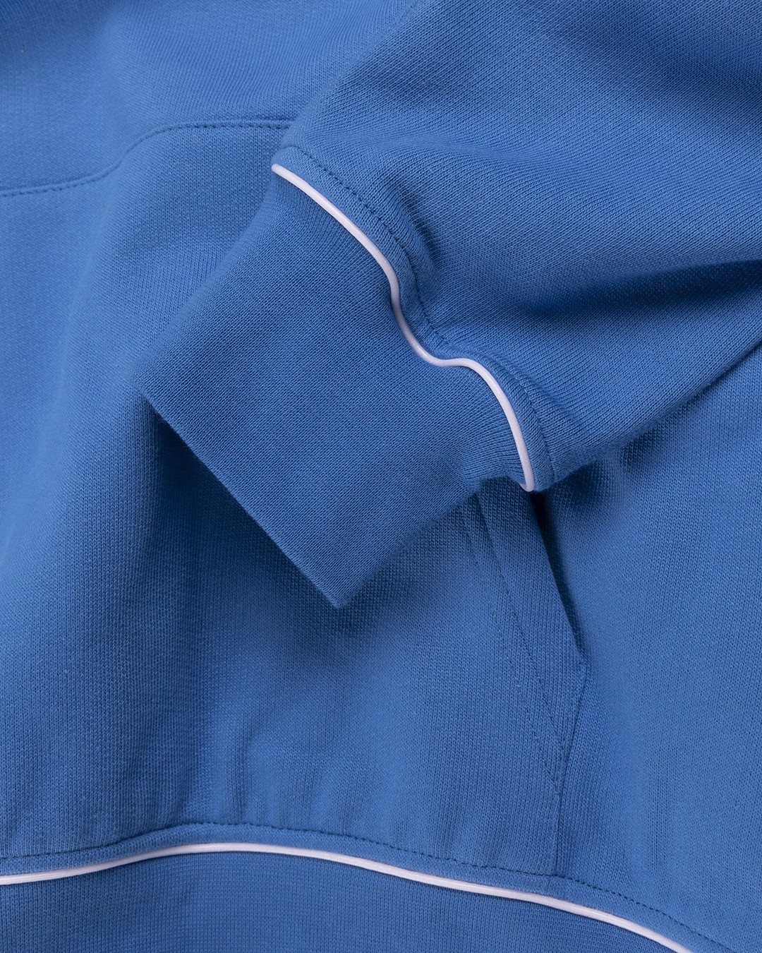 JACQUEMUS – Le Sweatshirt Vague Print Logo Wave Blue - Sweats - Blue - Image 4