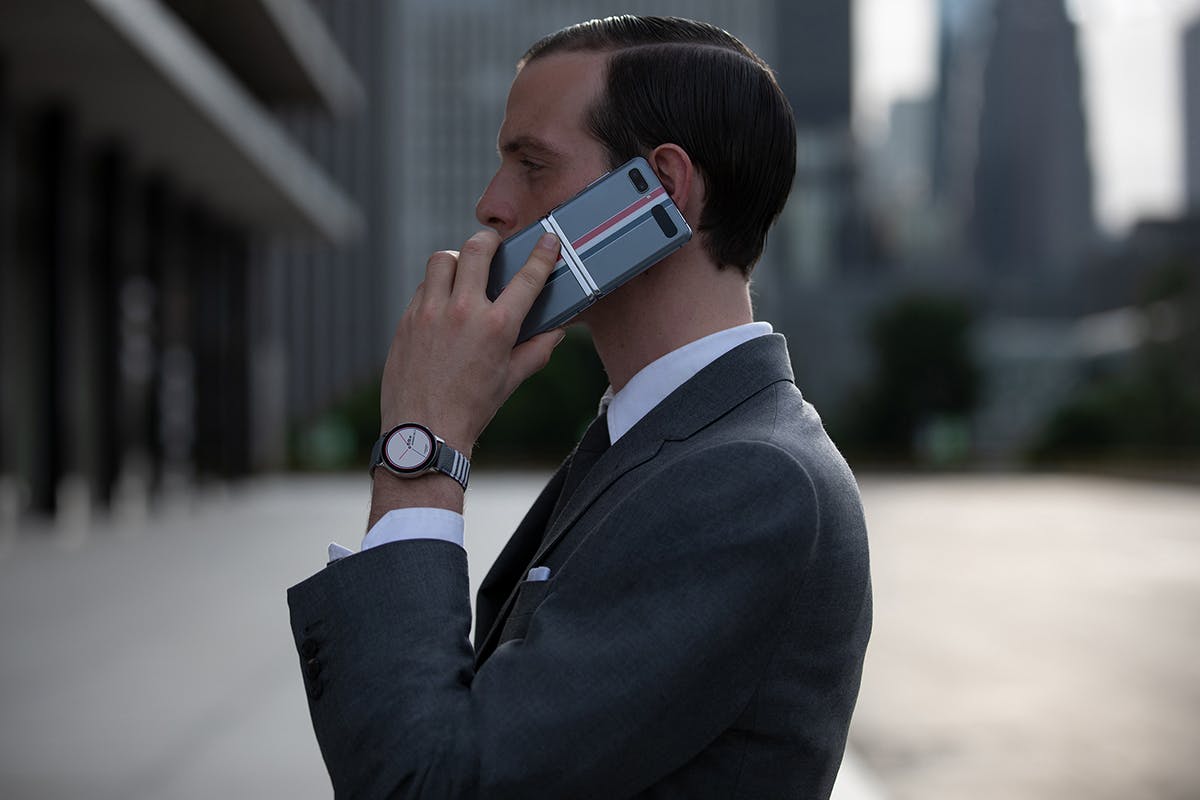 Samsung Collabs With Thom Browne On Limited Edition Galaxy Z Flip