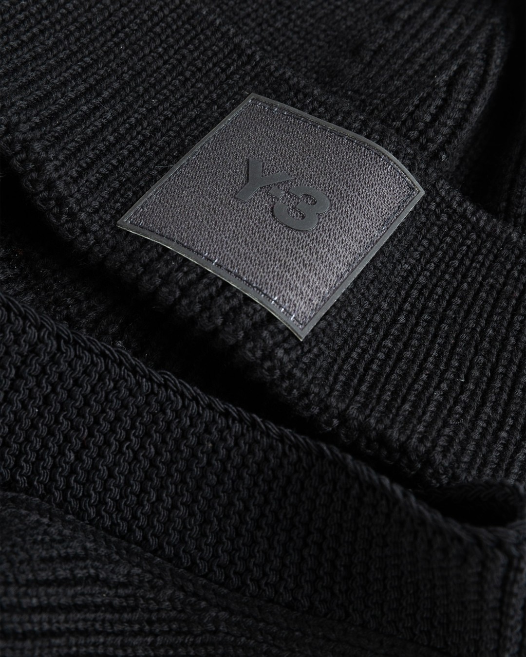Y-3 – Icon Beanie - Hats - Grey - Image 5