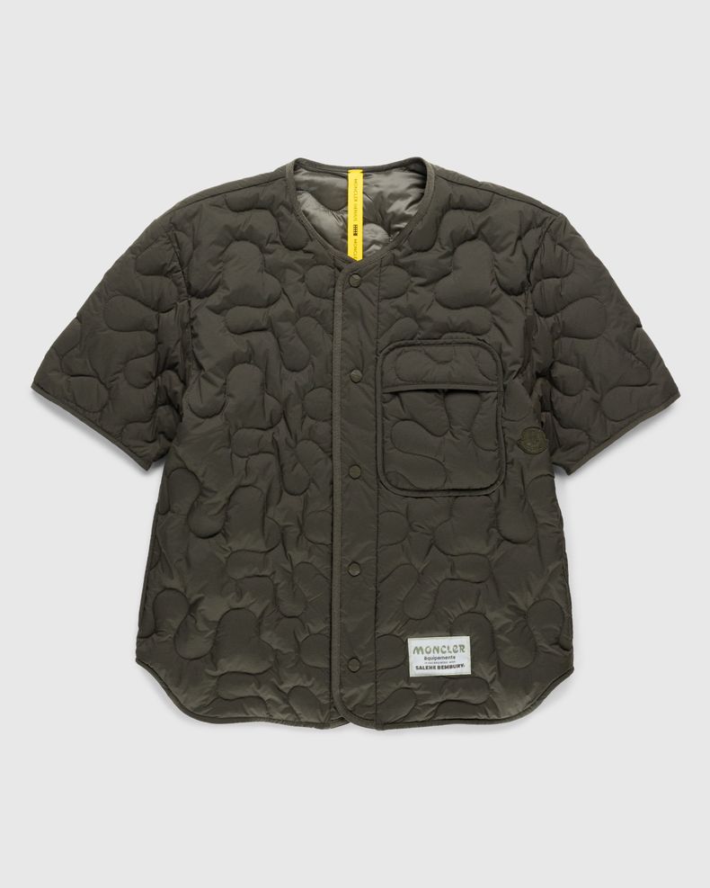 Moncler x Salehe Bembury – Padded Shirt Green