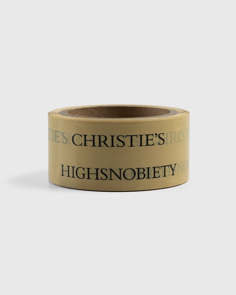 Christie's x Highsnobiety – Packaging Tape Beige