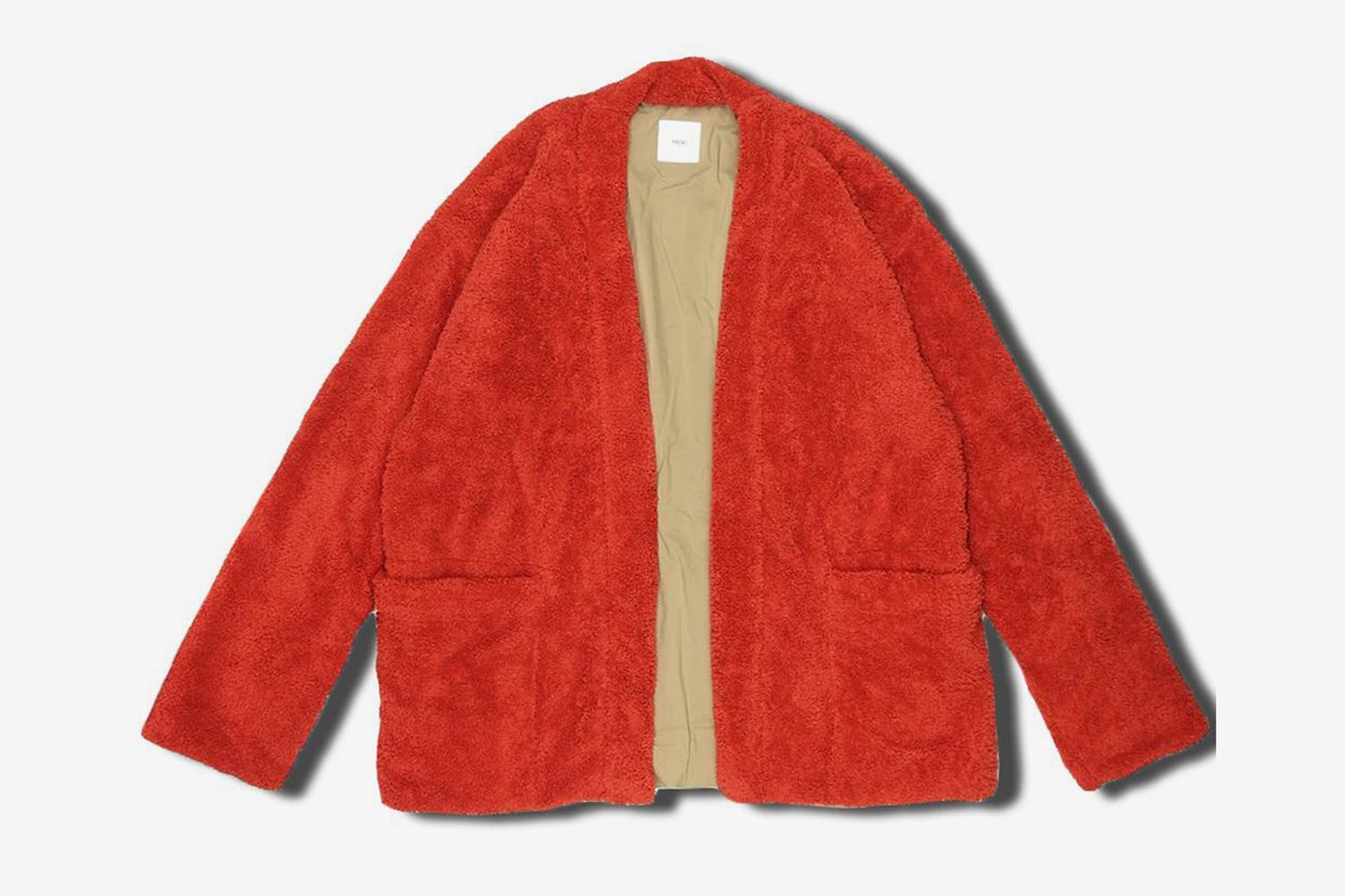 Fleece Jersey Lined Easy Kimono Cardigan
