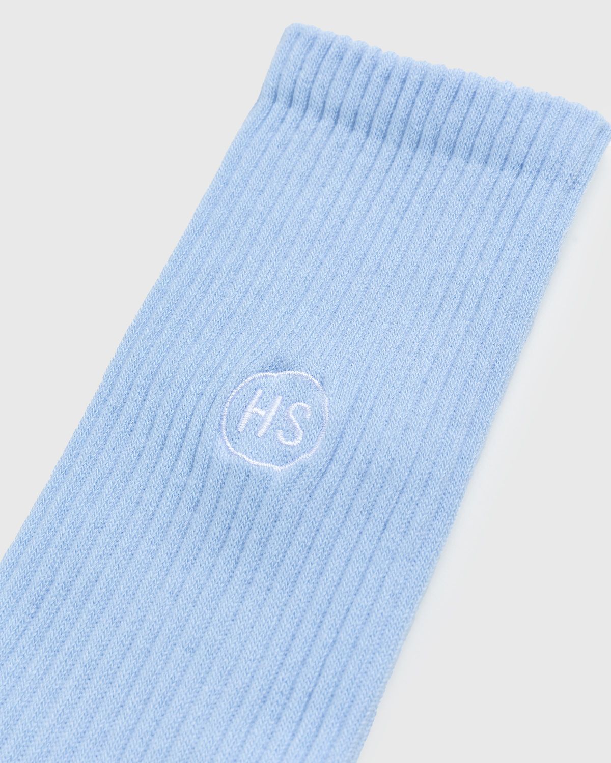 Highsnobiety – Logo Socks Blue - Crew - Blue - Image 3
