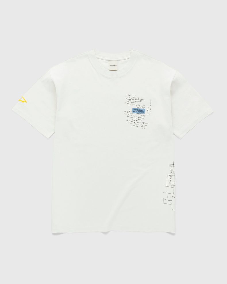 Highsnobiety – New York Line Short Sleeve Jersey Light Grey