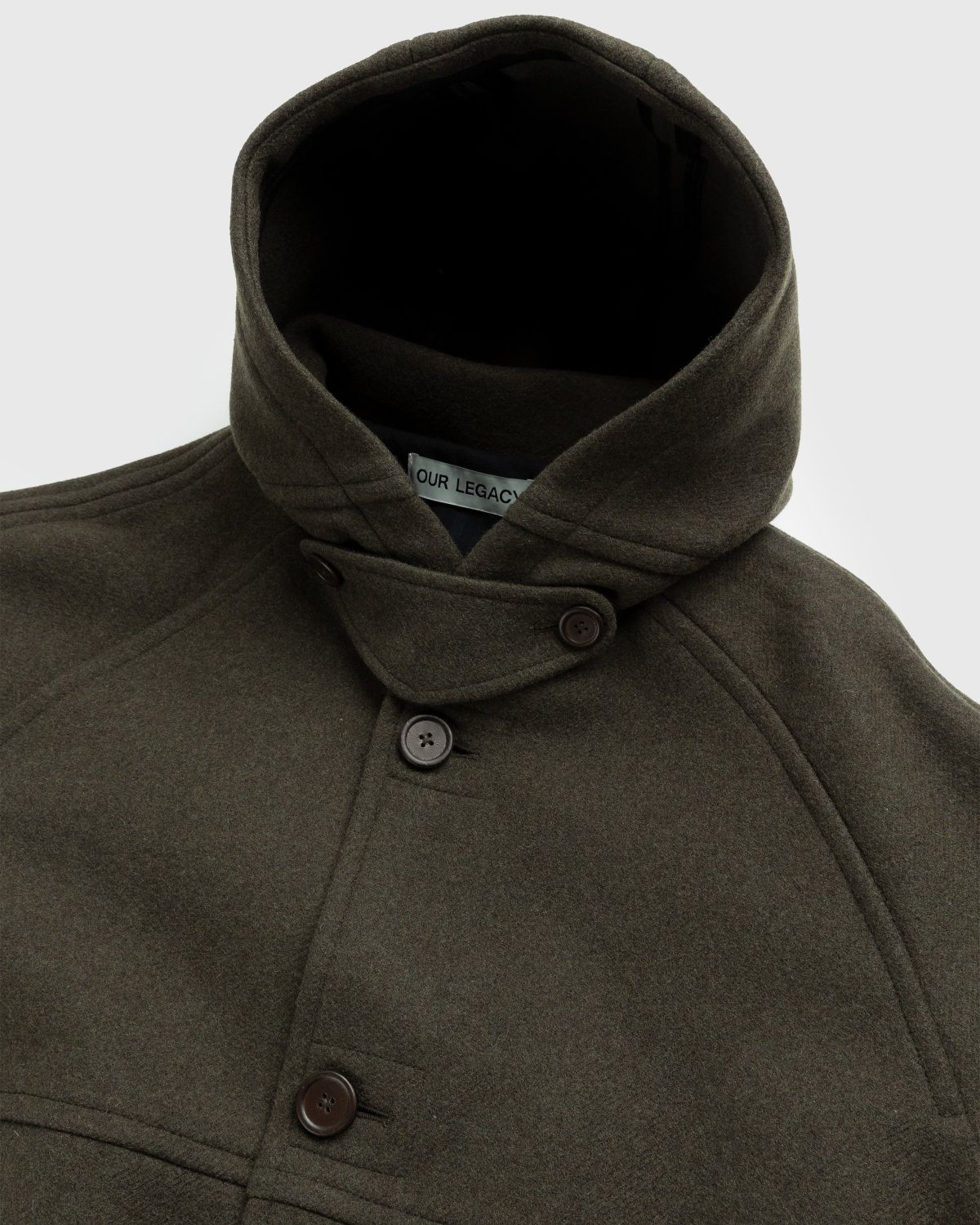 Our Legacy – Wool Duffel Coat Brown - Duffle Coats - Brown - Image 3