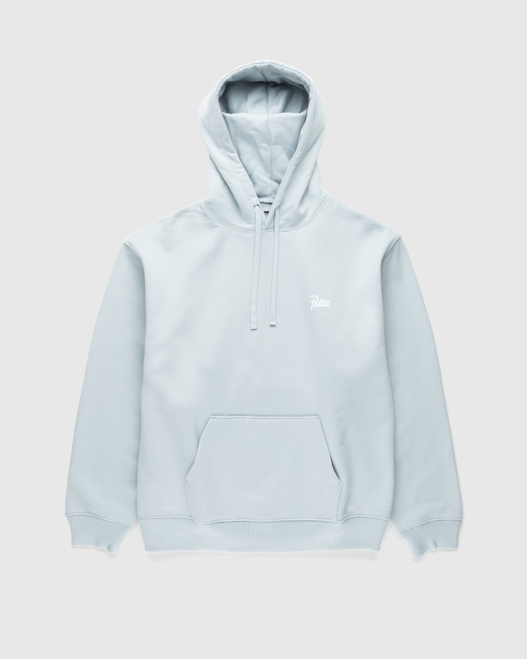 Patta – Basic Hooded Sweater Pearl Blue - Sweats - Blue - Image 1