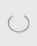 Maison Margiela – Logo Cuff Bracelet Silver - Jewelry - Silver - Image 1