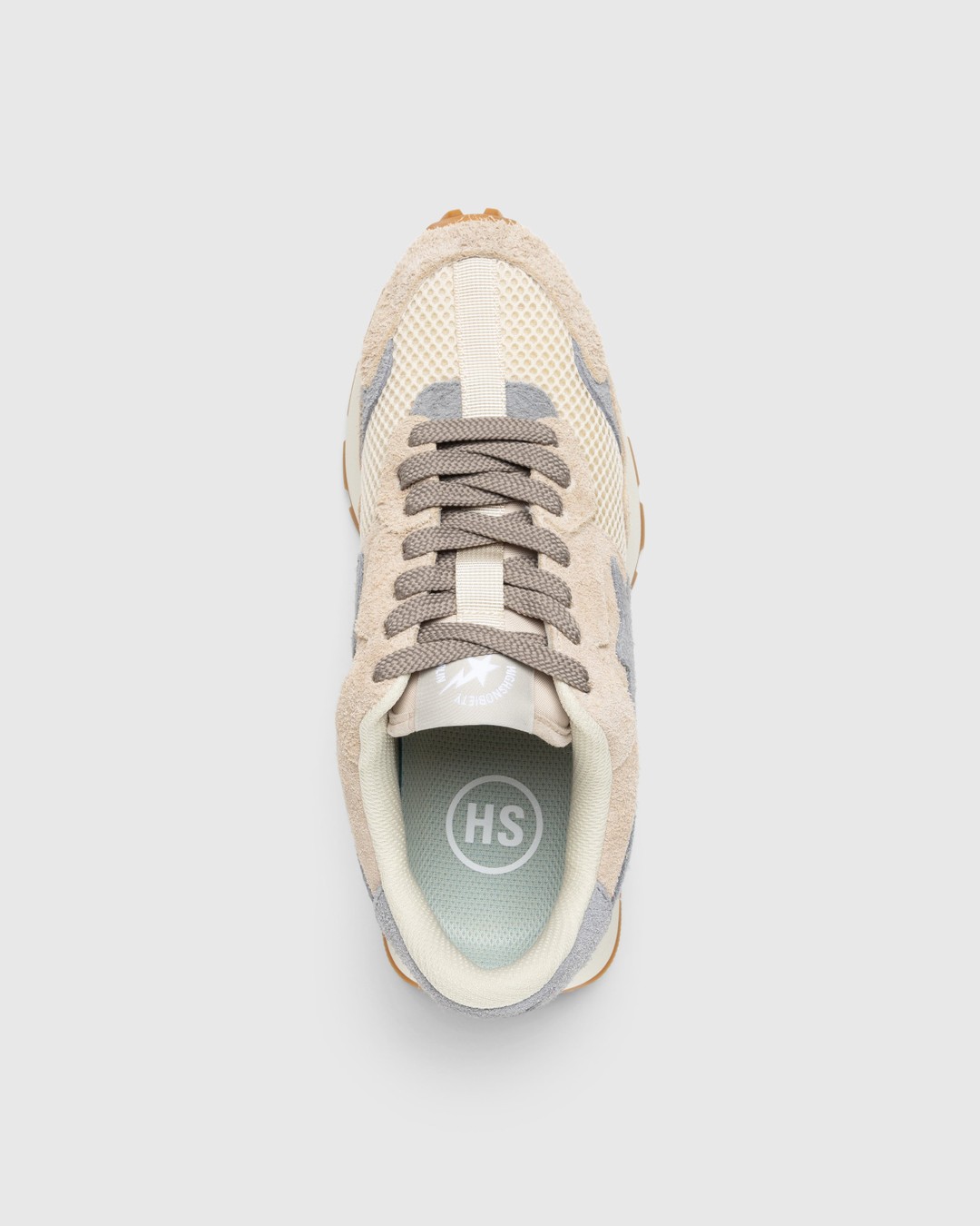 BAPE x Highsnobiety – ROAD STA Express Beige/Charcoal - Sneakers - BEIGE - Image 5