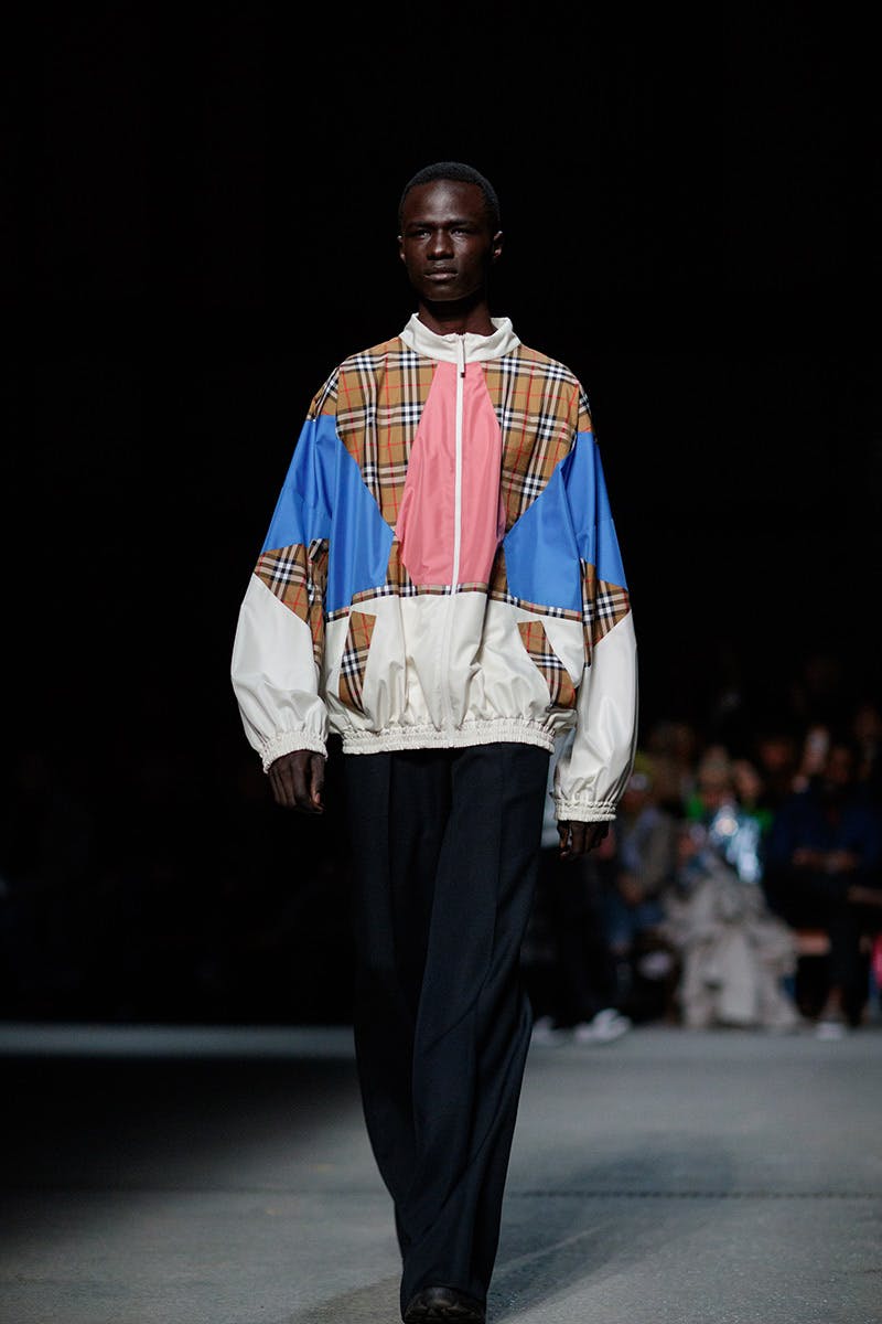 burberrys nova check print Gosha Rubchinskiy