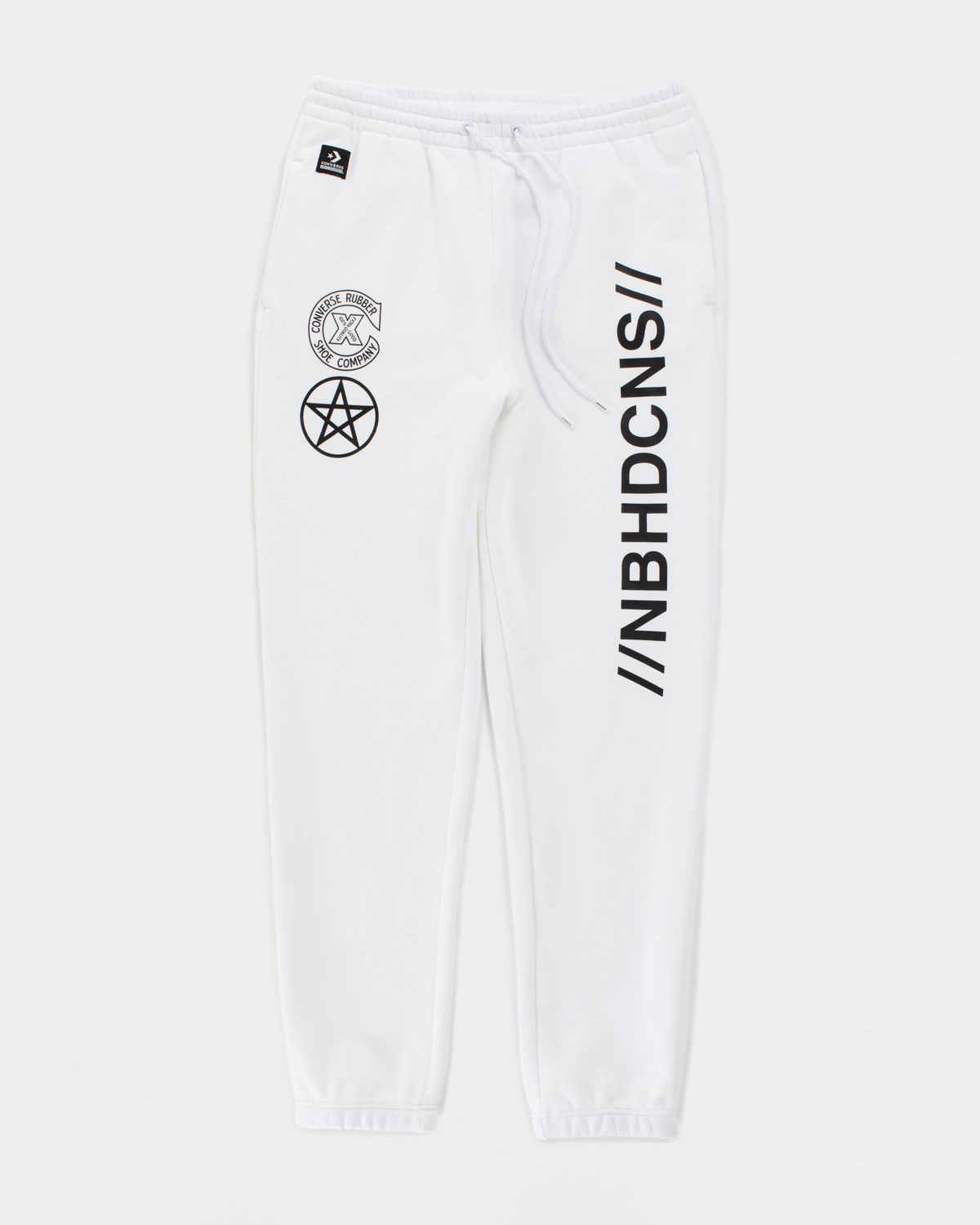 Converse x NBHD – White Sweatpants - Sweats - White - Image 1