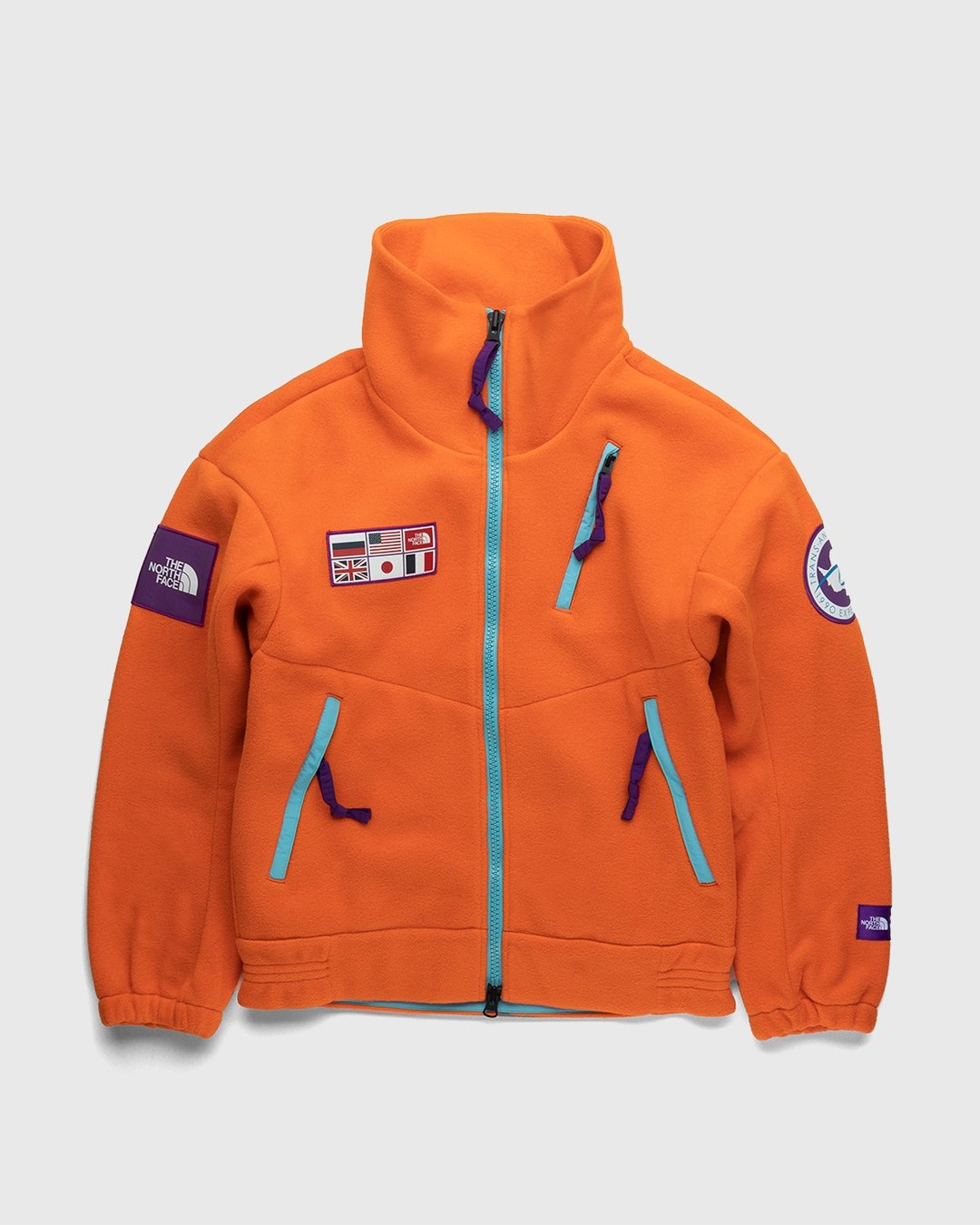 The North Face CTAE Full Zip Fleece Red Orange Highsnobiety Shop