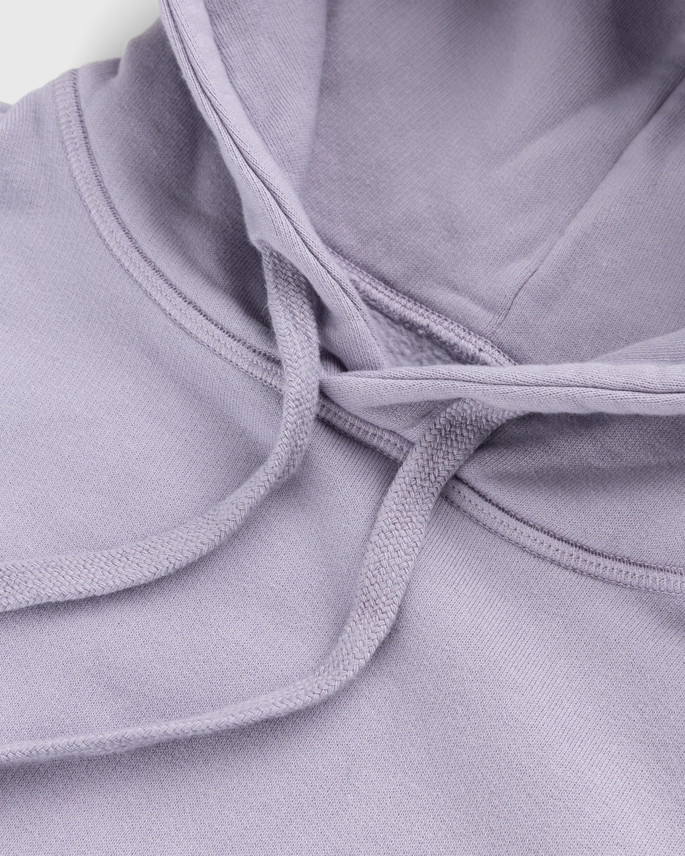 Winnie New York – Cotton Fleece Hoodie Lavender - Sweats - Purple - Image 4