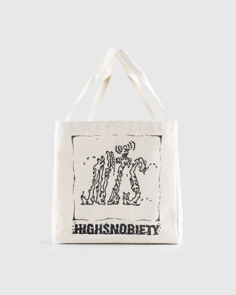 Record Storage Canvas Bag Natural