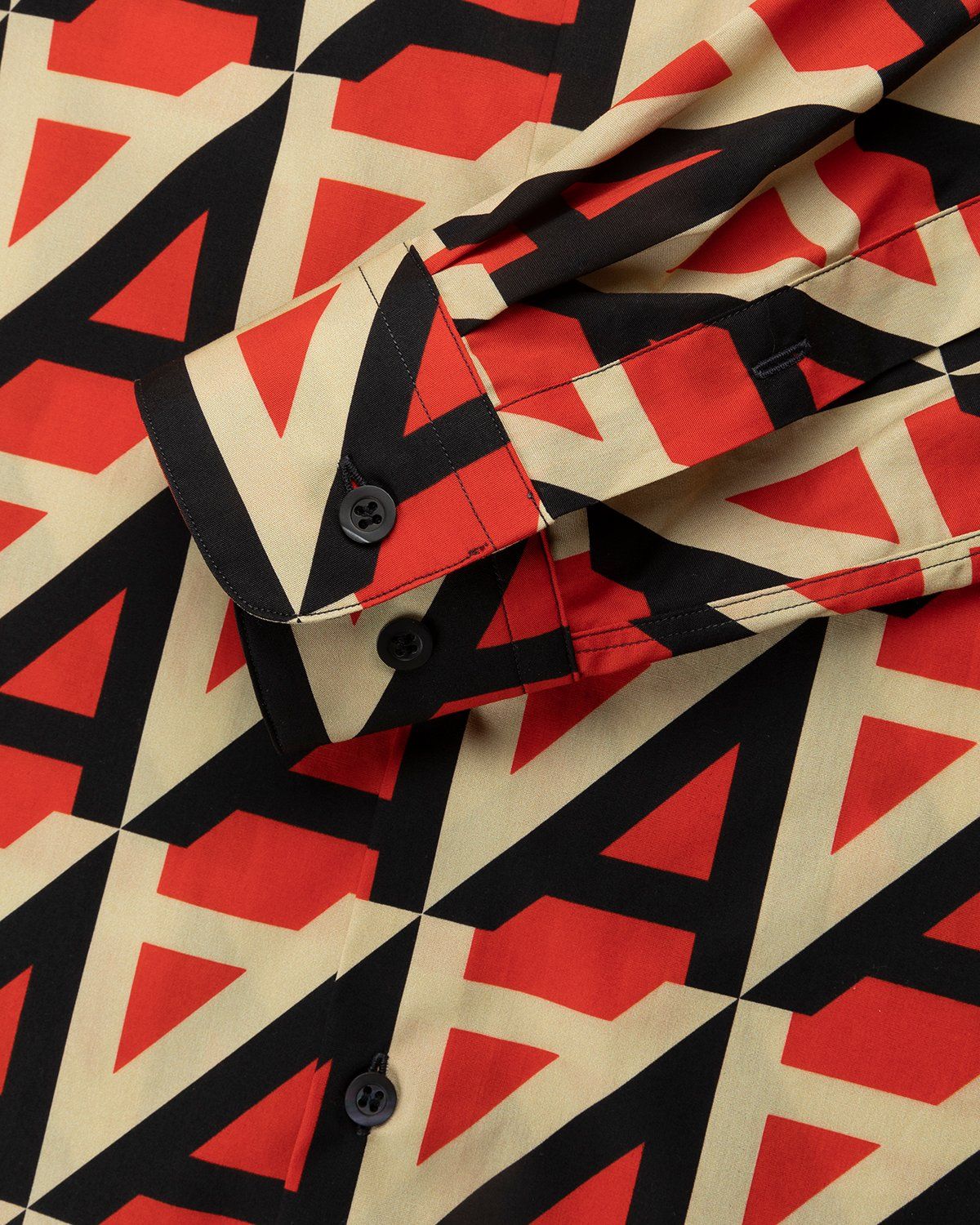 Dries van Noten – Curle "A" Shirt Red - Shirts - Red - Image 5