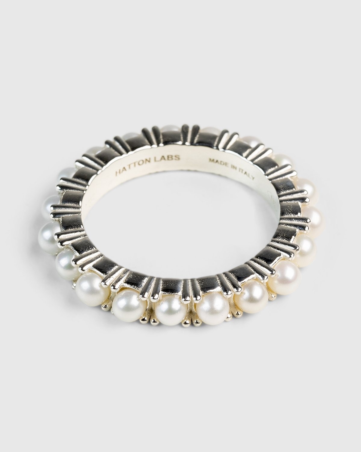 Pearl outlet eternity ring