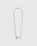 J.W. Anderson – Penis Pendant Necklace Silver - Jewelry - Silver - Image 1