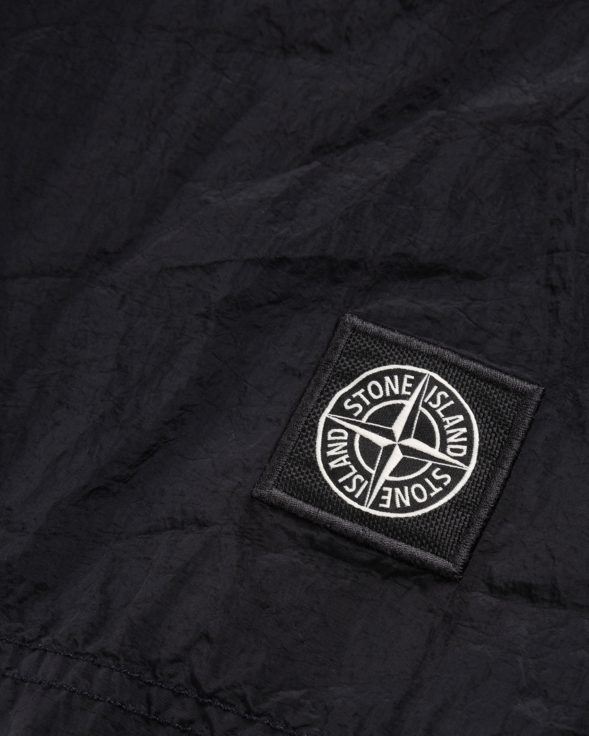 Stone Island – Nylon Metal Beach Shorts Black - Shorts - Black - Image 6