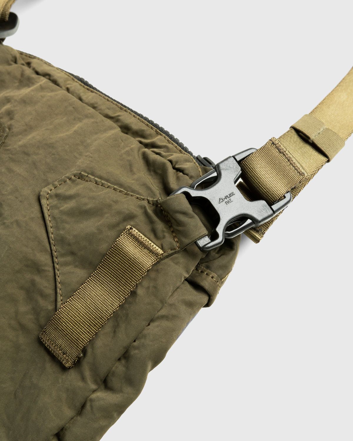 C.P. Company – Nylon B Shoulder Pack Green - Bags - Green - Image 5