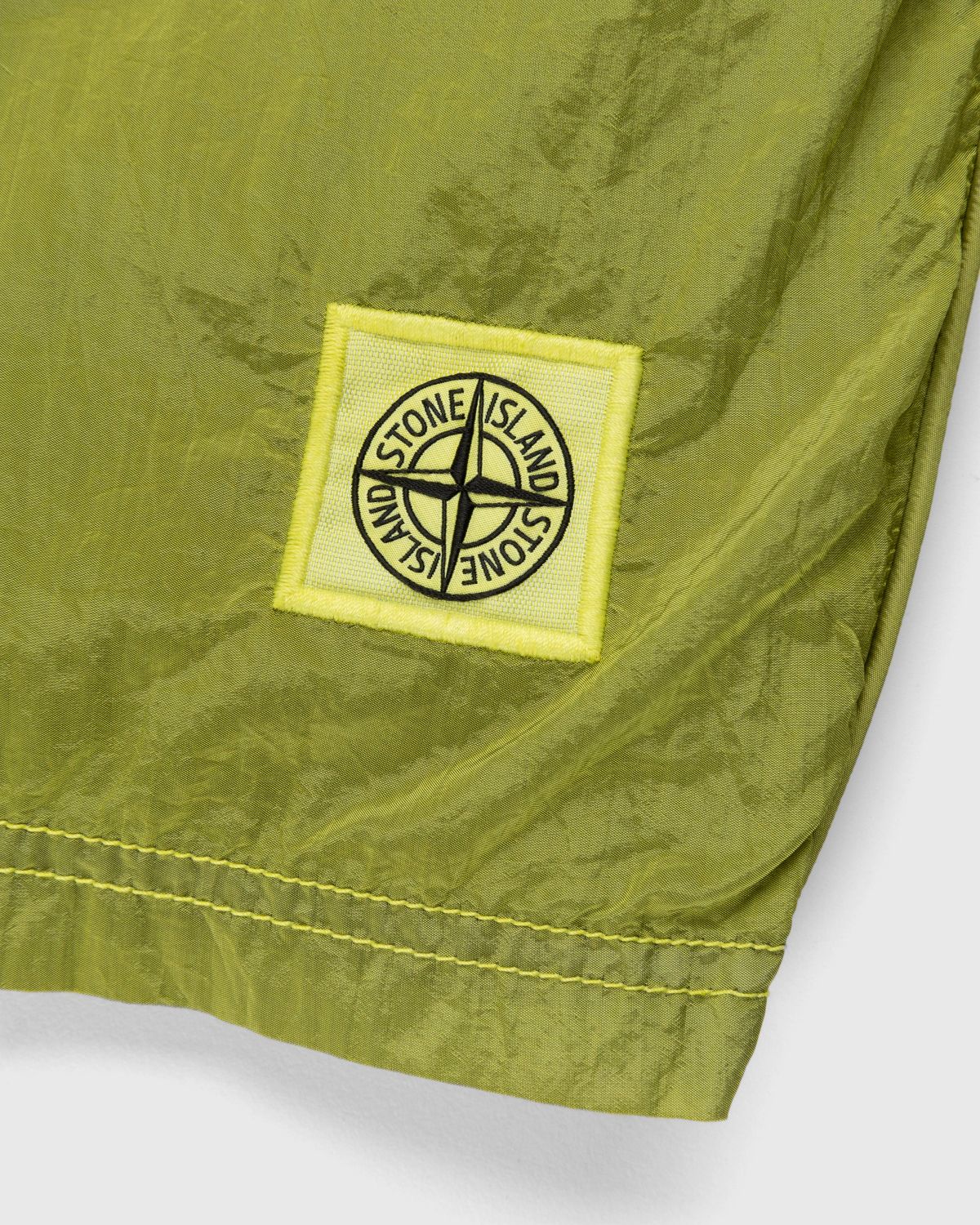 Stone Island – B0243 Nylon Metal Swim Shorts Lemon | Highsnobiety Shop