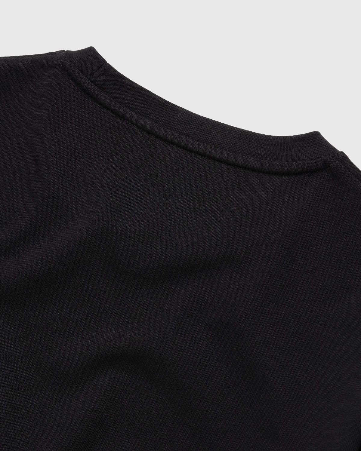 Marine Serre – Organic Cotton T-Shirt Black - T-shirts - Black - Image 4