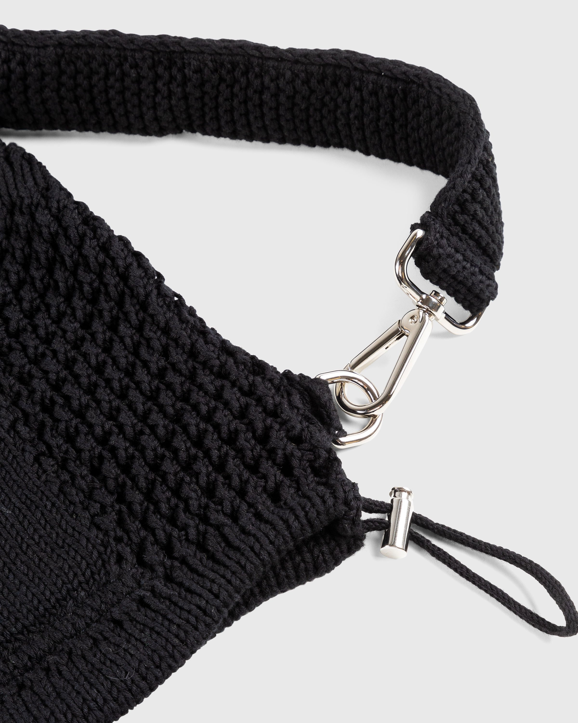 SSU – Mesh Stitch Knitted Bag Black | Highsnobiety Shop