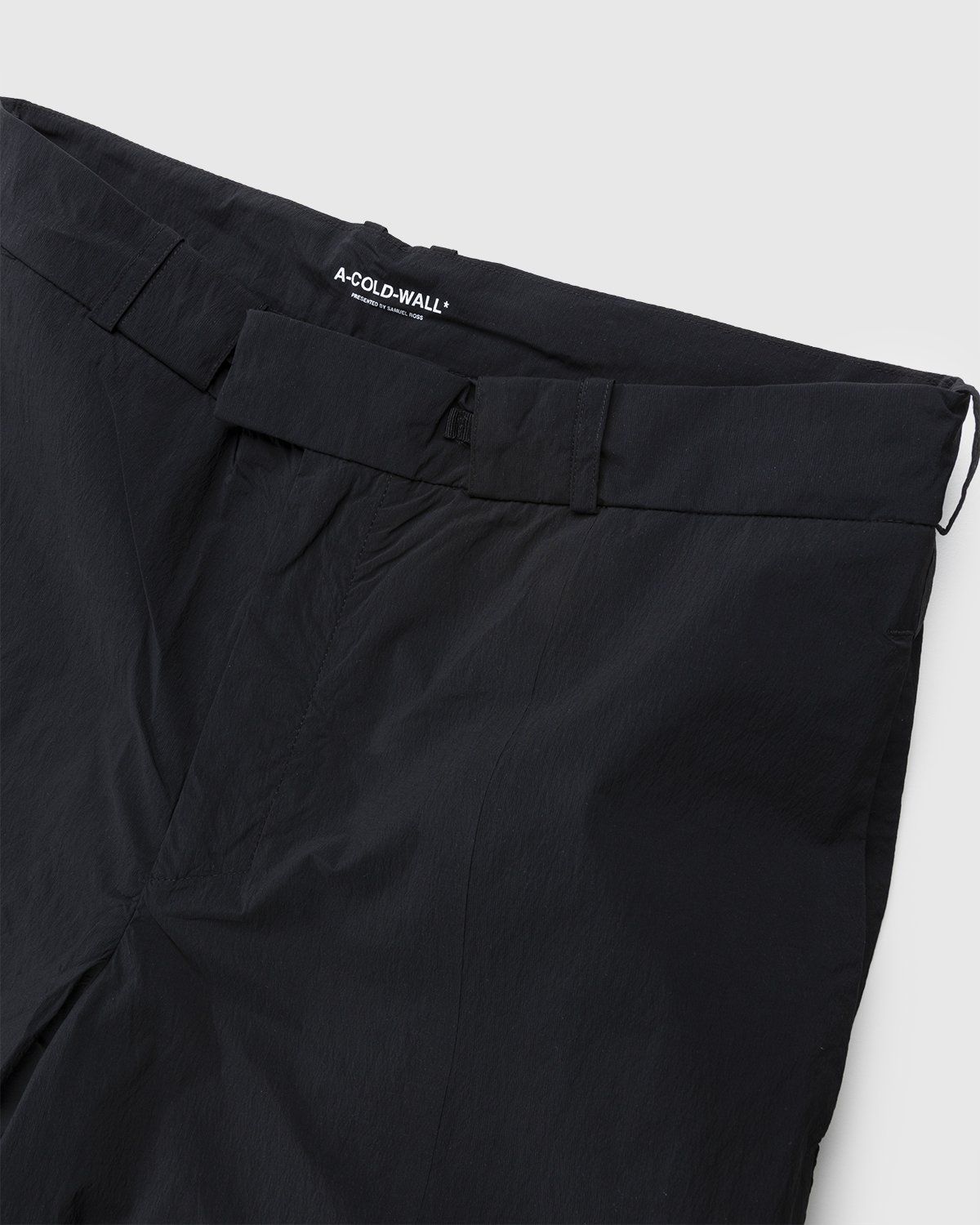 A-Cold-Wall* – Stealth Nylon Pants Black - Trousers - Black - Image 4