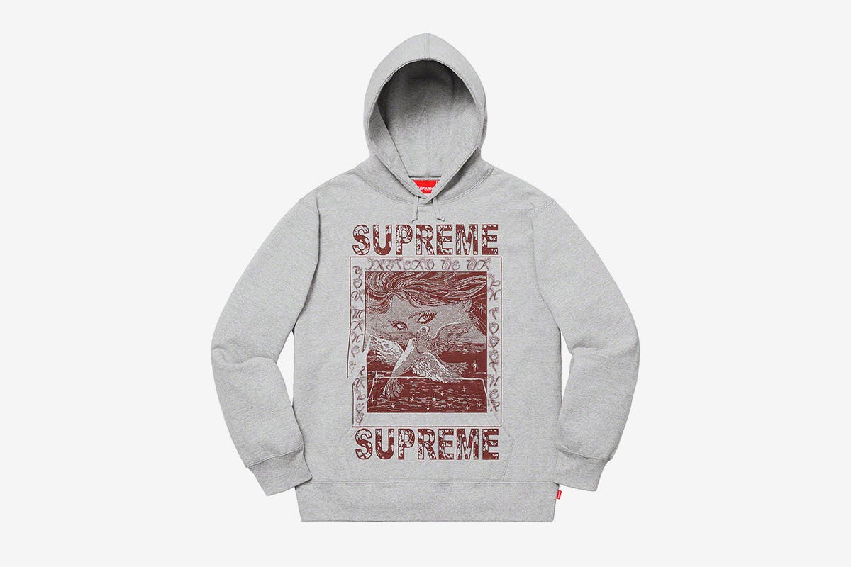 X supreme hoodie 2019 clearance