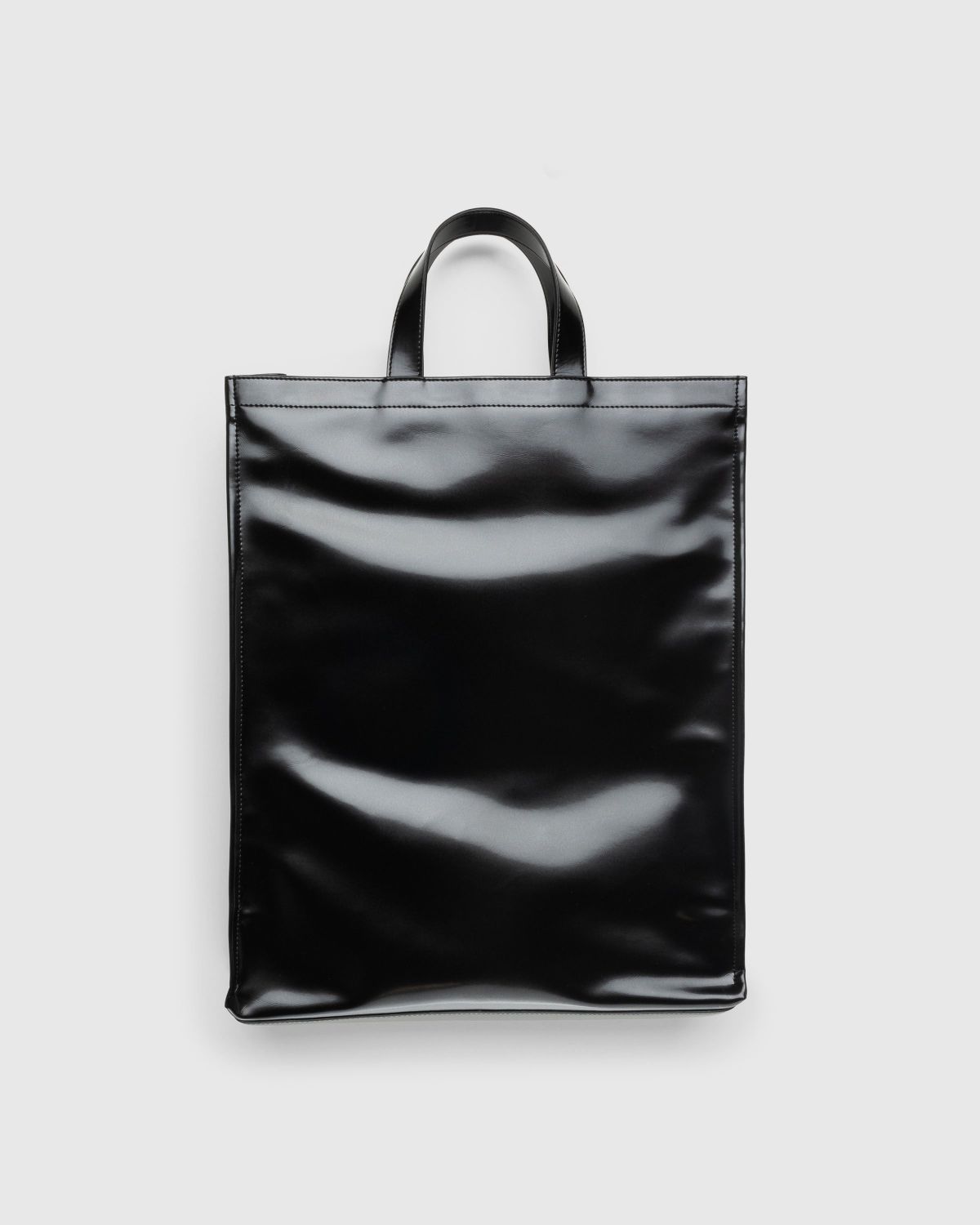 Acne Studios – Logo Tote Bag Black - Bags - Black - Image 2