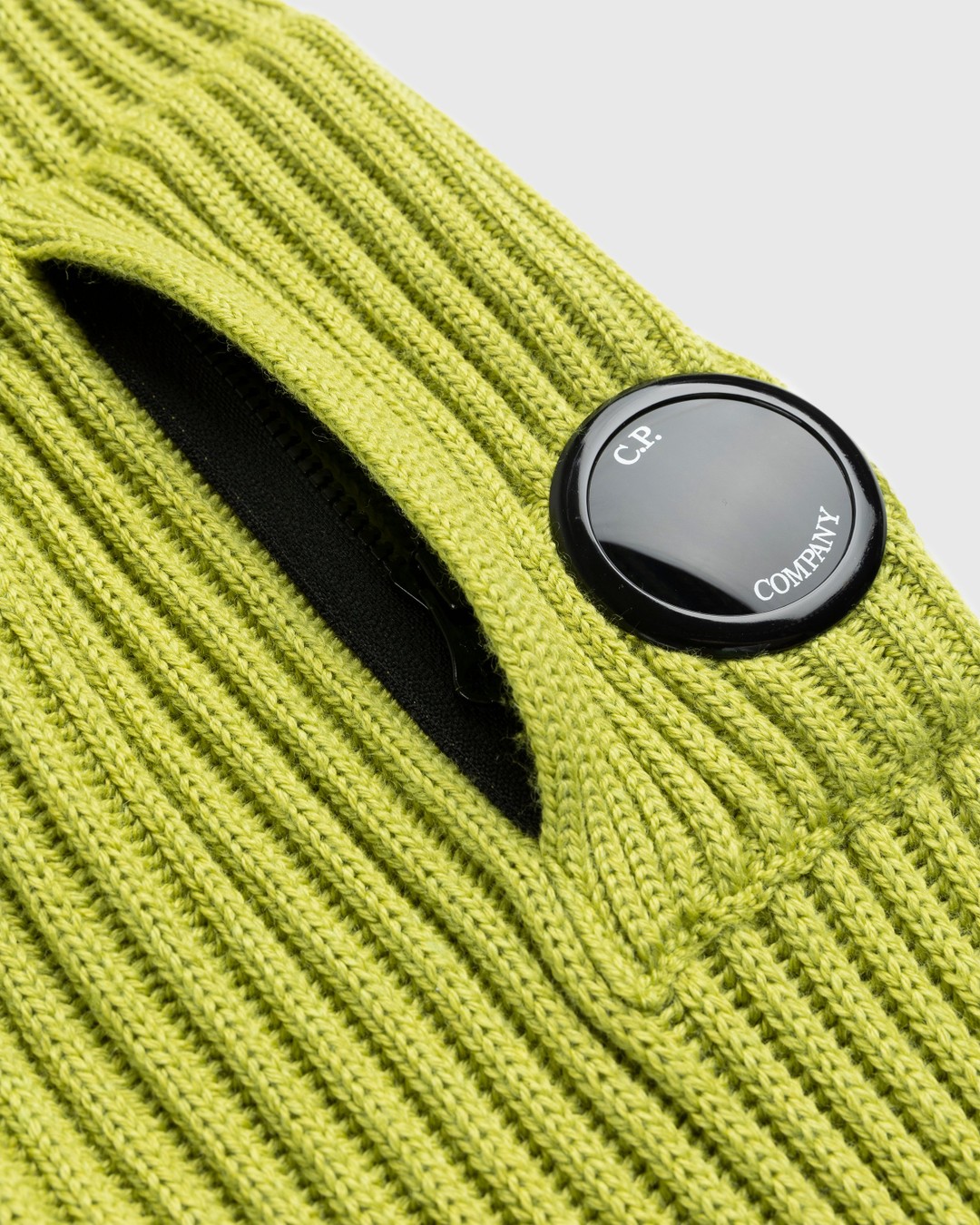 C.P. Company – Merino Wool Turtleneck Green - Knitwear - Green - Image 3