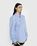 Martine Rose – Wrap Shirt Blue - Shirts - Blue - Image 4