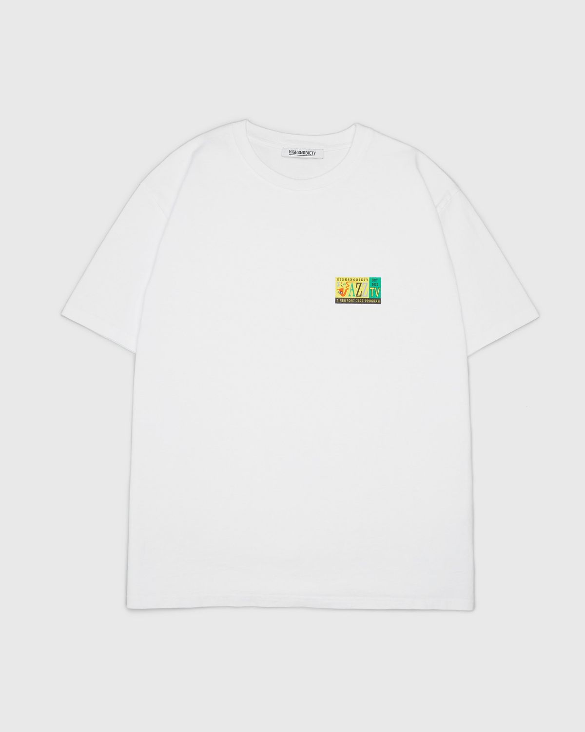 Highsnobiety – Jazz Ensemble T-Shirt White - Tops - White - Image 2