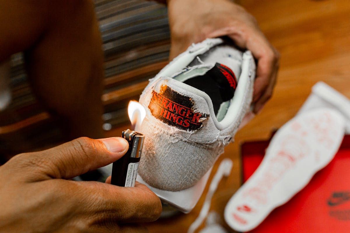 stranger ting nike tailwind Stranger Things bait sdcc
