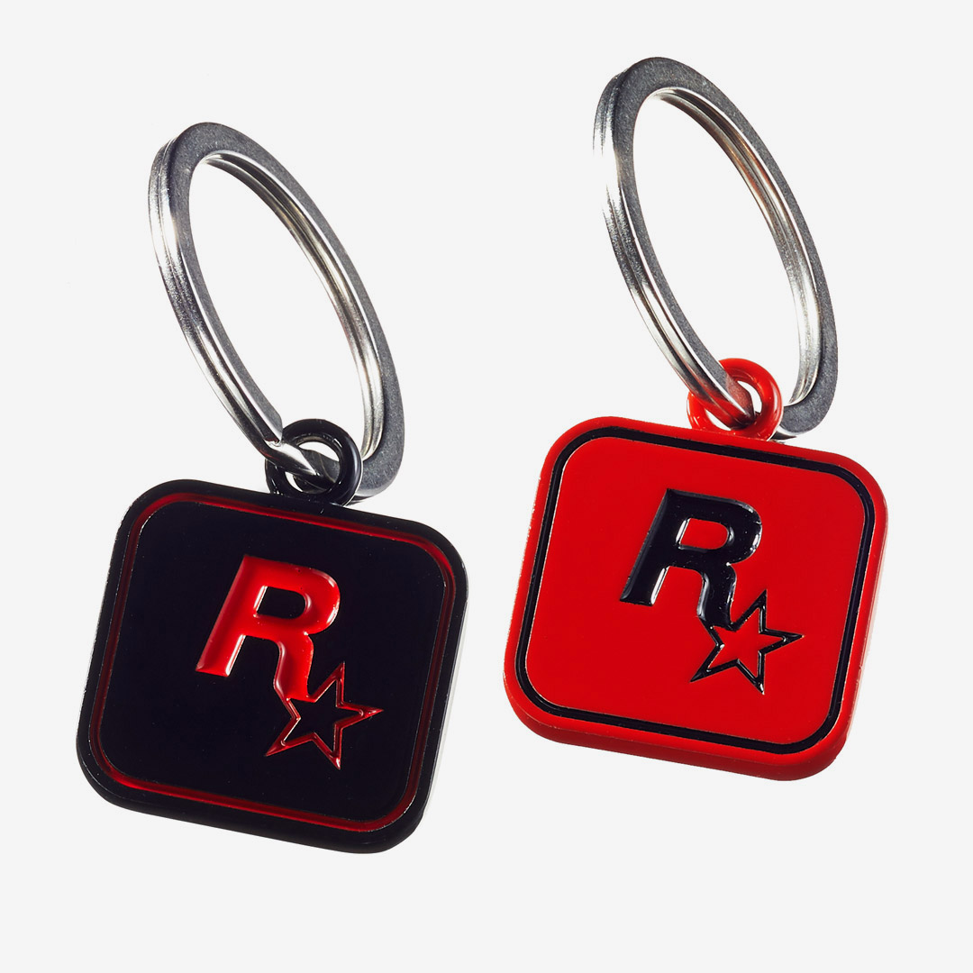 Keychain Black+Red Red Dead Redemption 2 rockstar games