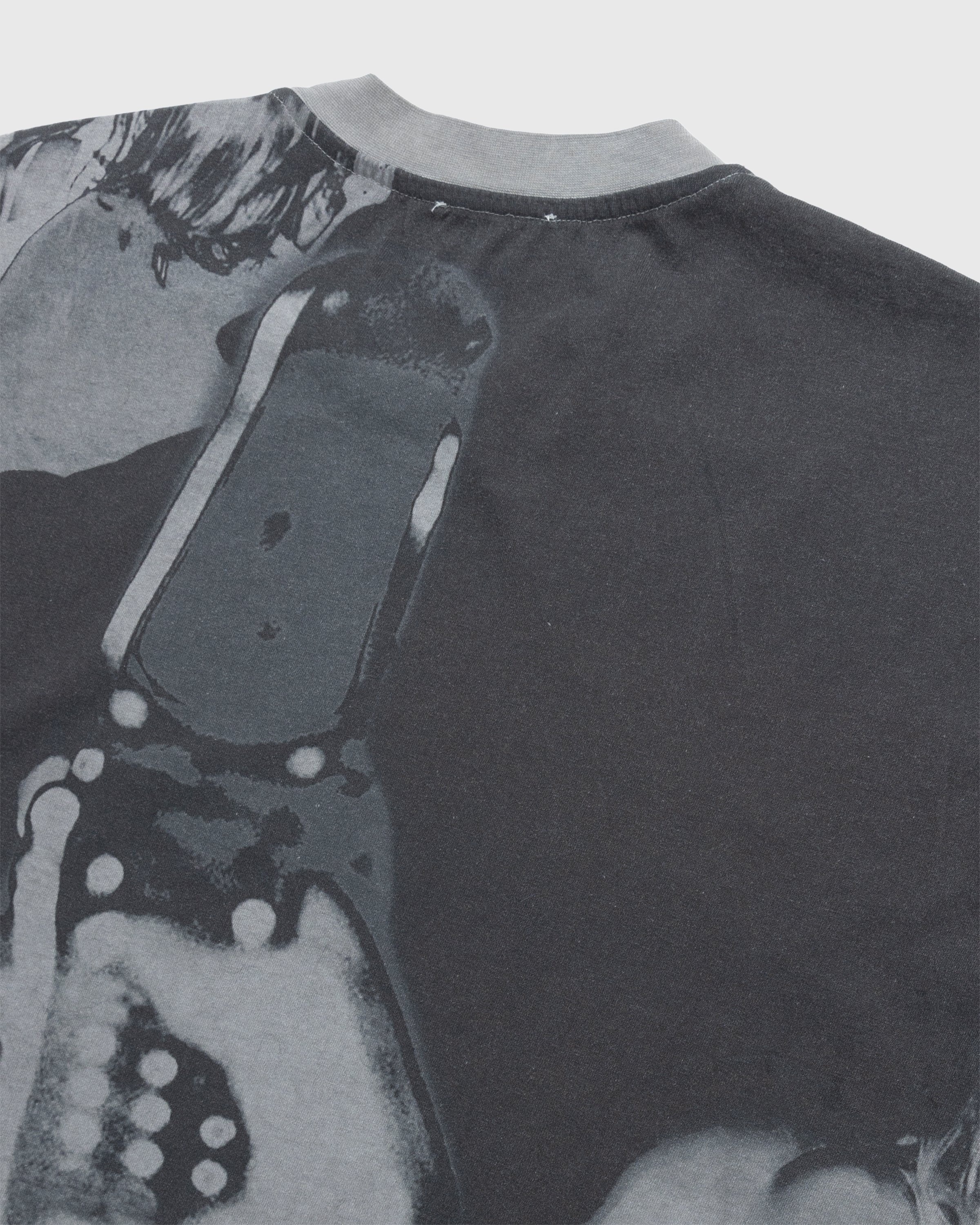 Diesel – Wash F7 T-Shirt Grey - Tops - Grey - Image 3