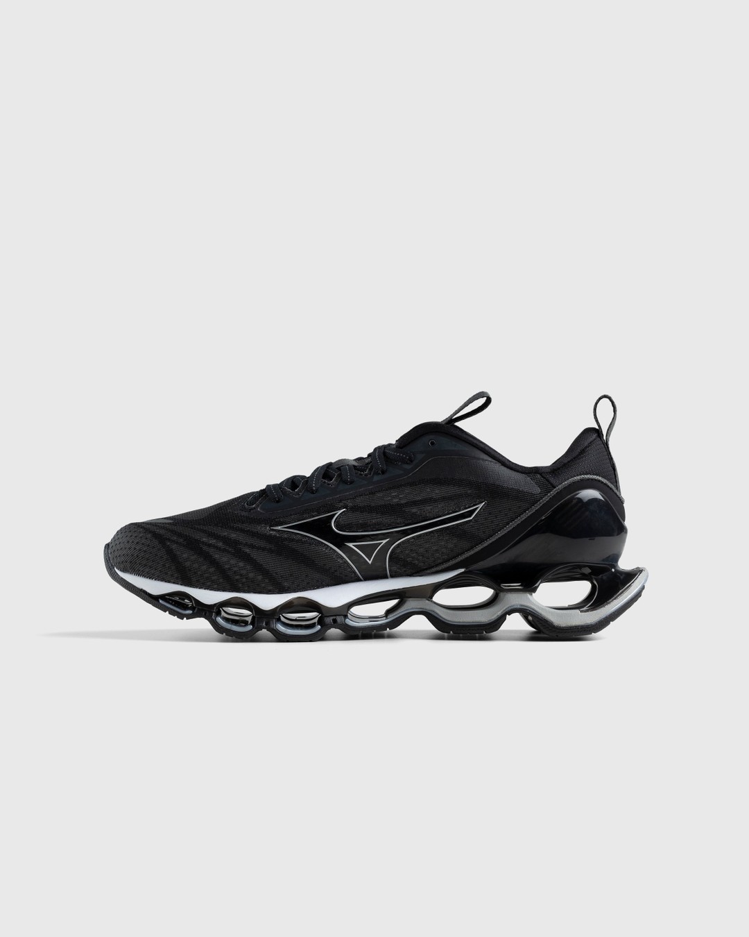Mizuno – Wave Prophecy 11 Dark Shadow/Silver/Black - Sneakers - Black - Image 2