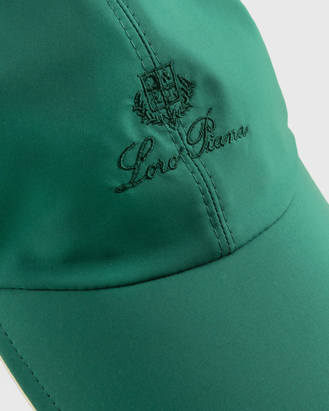 Loro Piana – Bicolor Baseball Cap Green Mint / Ivory - Caps - Green - Image 4