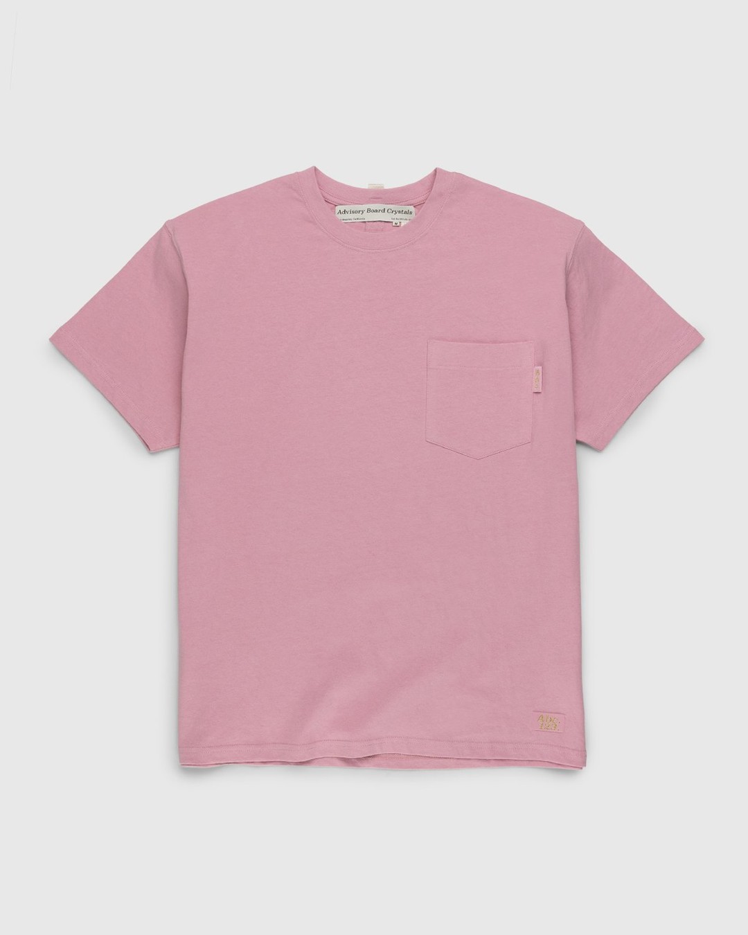 Abc. – Short-Sleeve Pocket Tee Morganite - Tops - Pink - Image 1