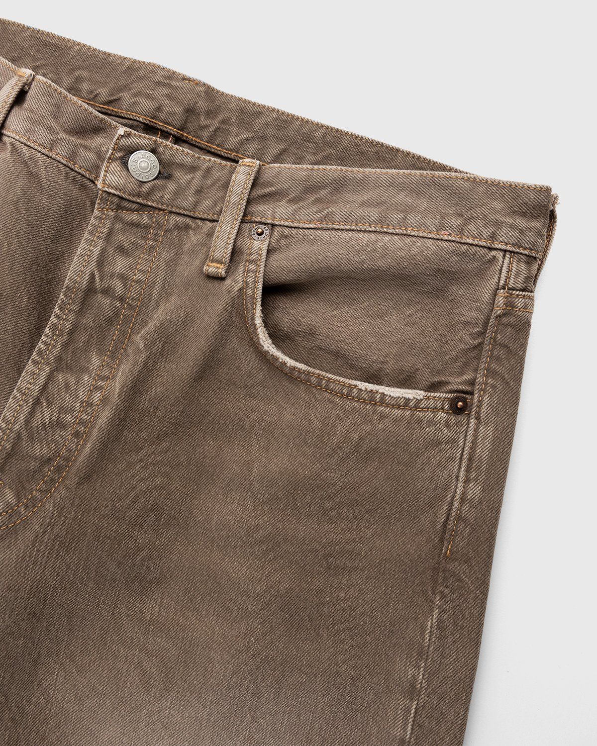 Acne Studios – 1996 Dust Devil Jeans Beige - Pants - Beige - Image 4