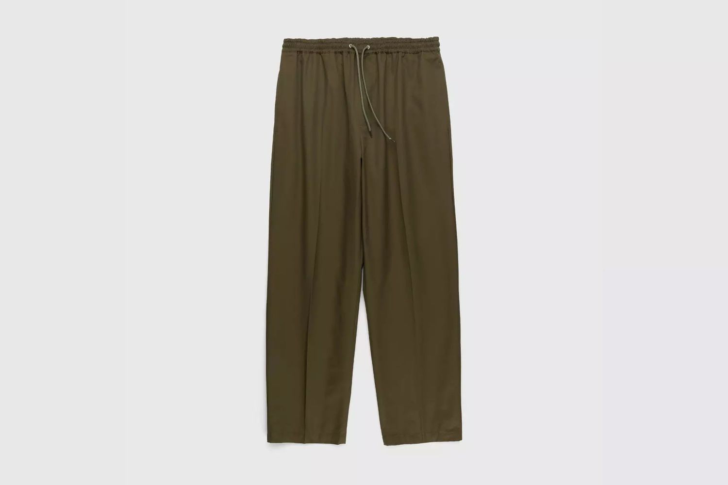 Cotton Nylon Elastic Pants