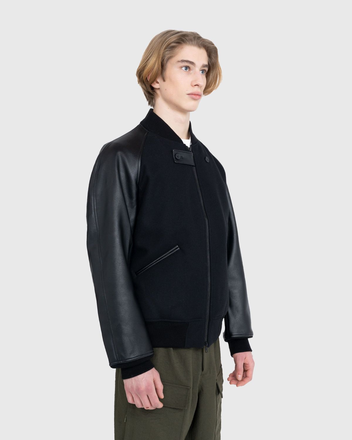 Y-3 – Classic Varsity Jacket - Outerwear - White - Image 4