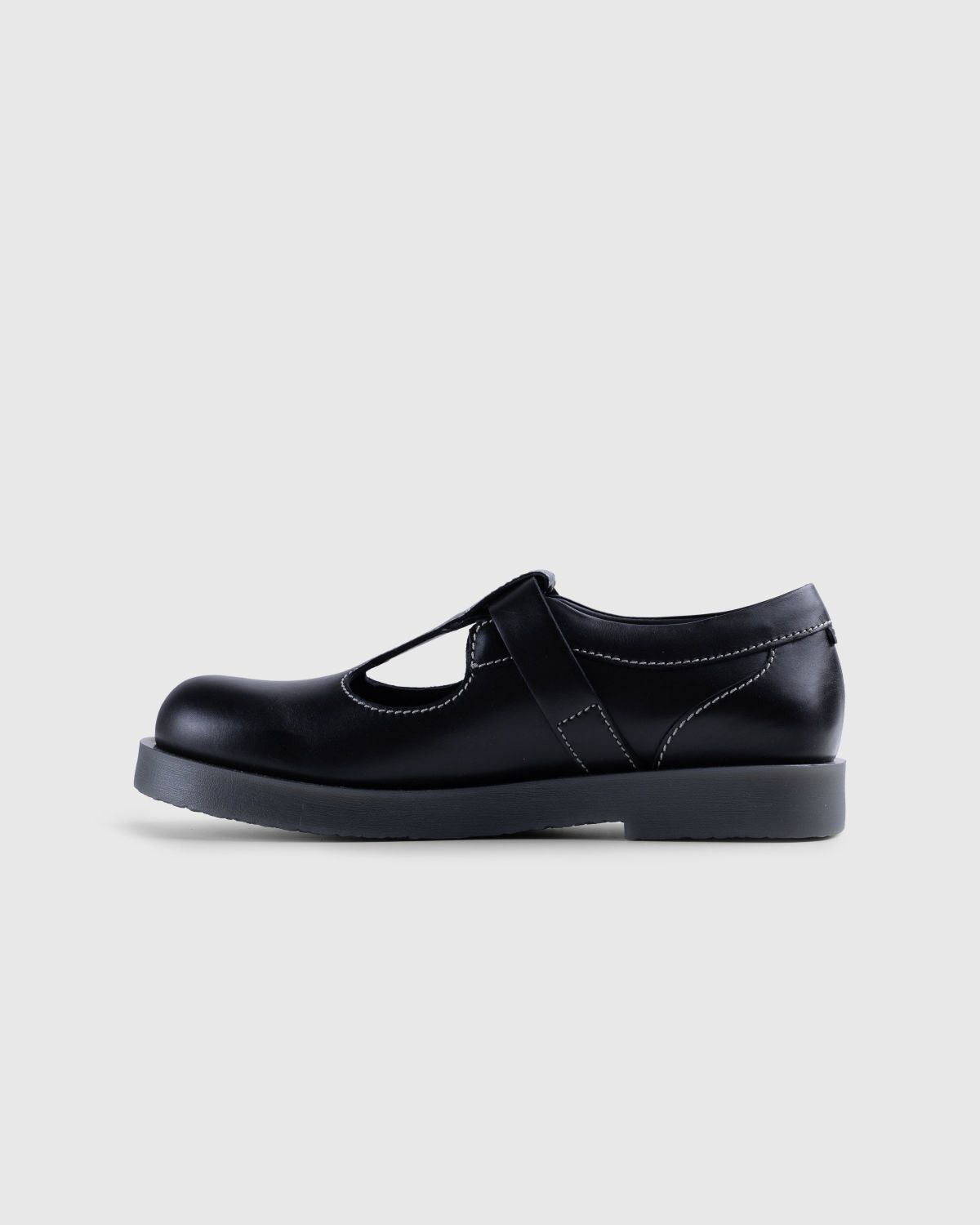 Acne Studios – Berylab Leather Buckle Shoes Black - Shoes - Black - Image 2