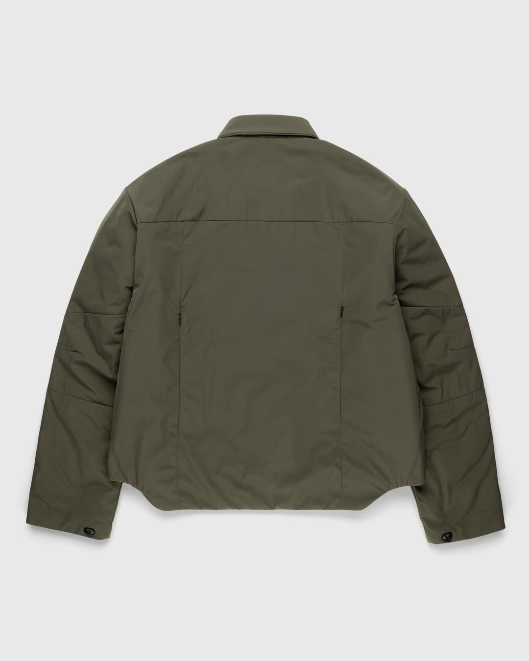 ROA – Padded Overshirt Green - Outerwear - Green - Image 2