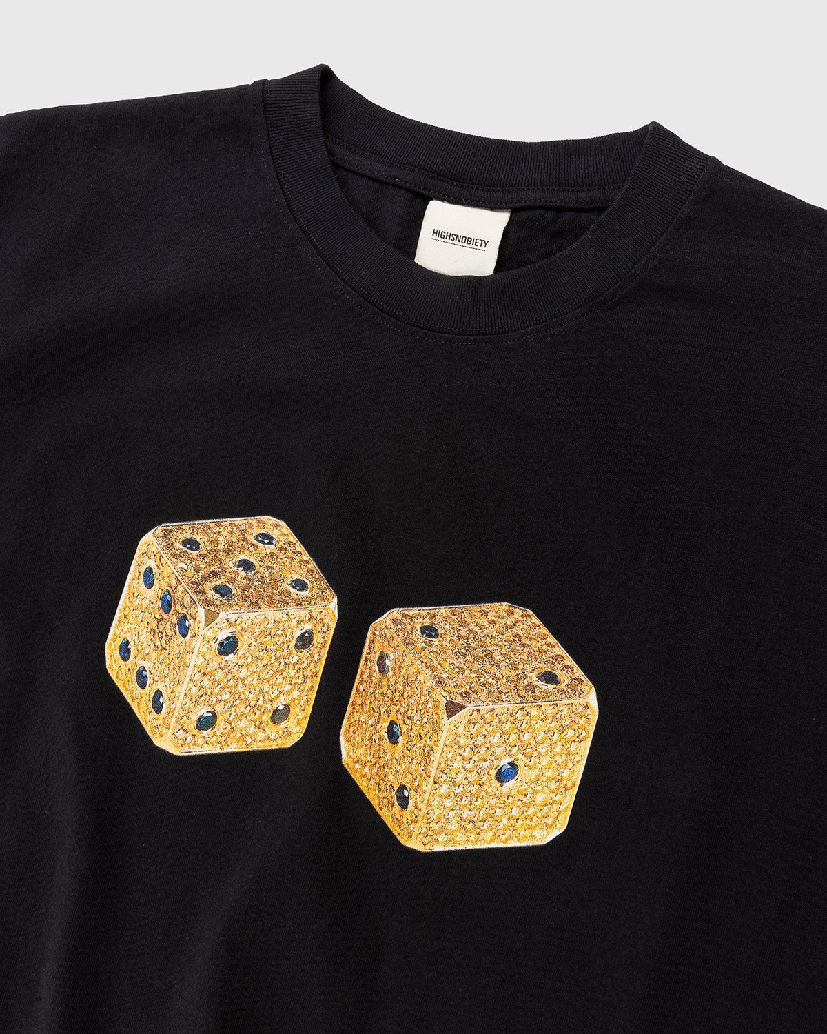 Jacob & Co. x Highsnobiety – Diamond Dice T-Shirt Black - Image 6