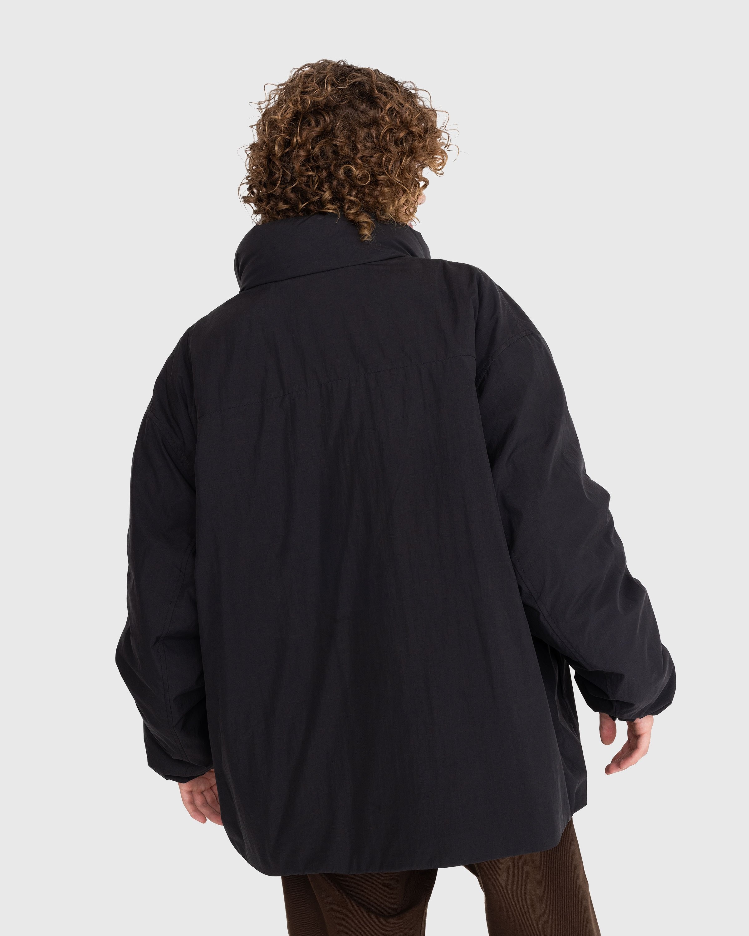 Lemaire – Puffer Jacket Jet Black - Outerwear - Black - Image 3