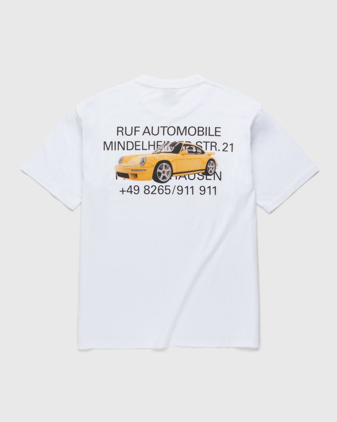 RUF x Highsnobiety – Address T-Shirt White | Highsnobiety Shop