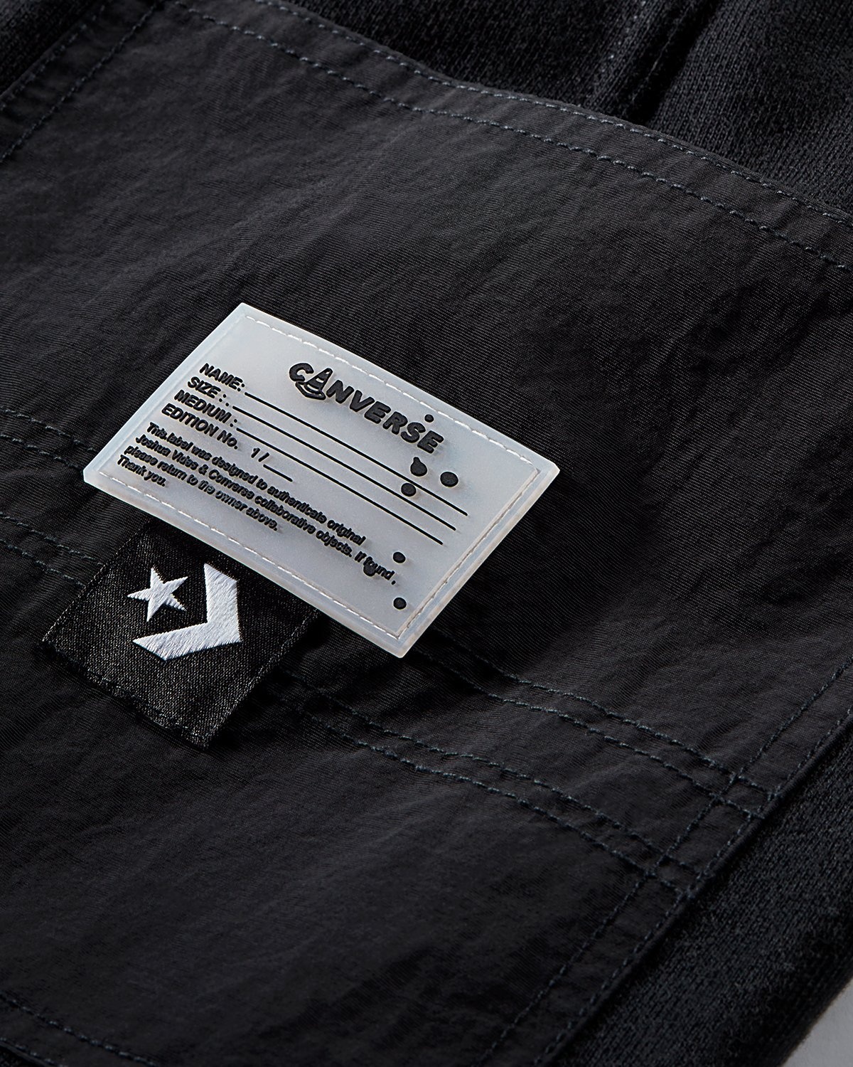 Converse x Joshua Vides – Utility Pants Black - Pants - Black - Image 5