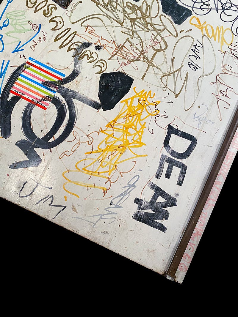 Keith Haring’s Soho Refrigerator Door