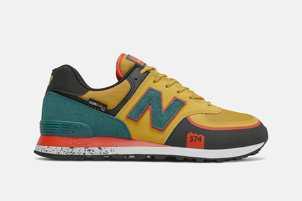 New balance 574 multicolor trainers online