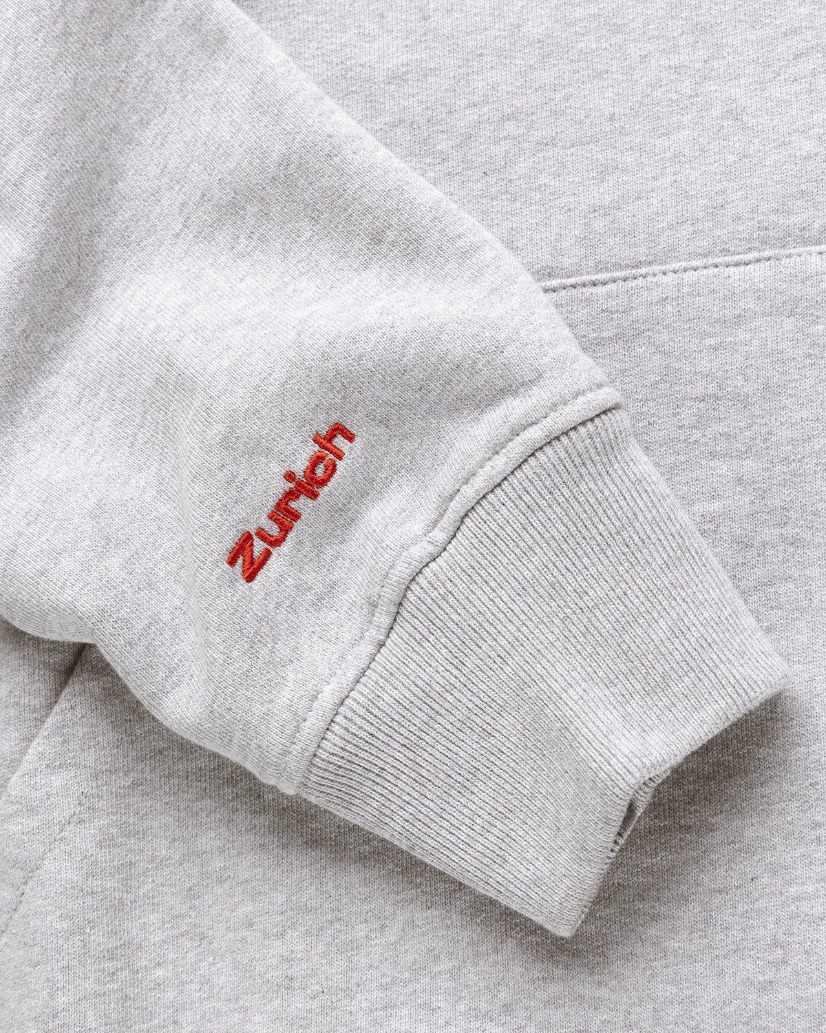 Highsnobiety – GATEZERO Crest Hoodie Grey - Sweats - Grey - Image 3